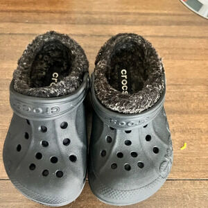 Crocs Kids' Black Clogs